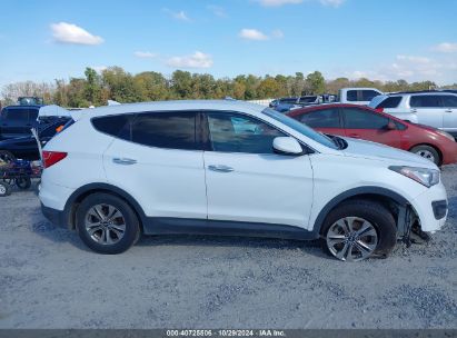 Lot #3051083645 2016 HYUNDAI SANTA FE SPORT 2.4L