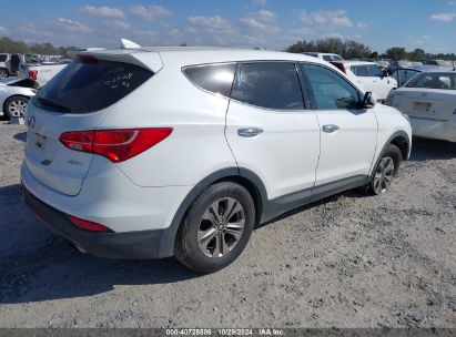 Lot #3051083645 2016 HYUNDAI SANTA FE SPORT 2.4L