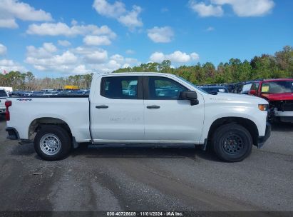 Lot #2995296265 2021 CHEVROLET SILVERADO 1500 4WD  SHORT BED WT