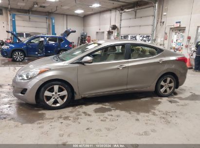 Lot #2992822464 2013 HYUNDAI ELANTRA GLS