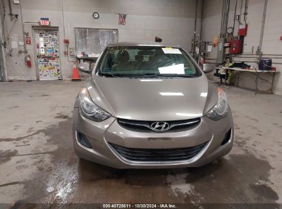 Lot #2992822464 2013 HYUNDAI ELANTRA GLS