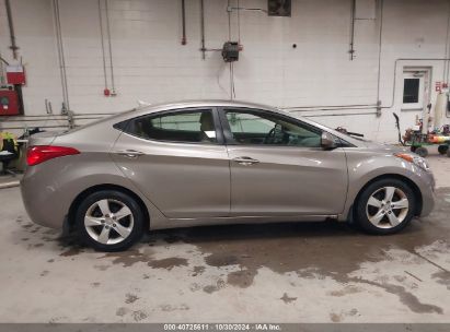 Lot #2992822464 2013 HYUNDAI ELANTRA GLS