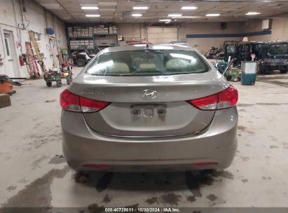 Lot #2992822464 2013 HYUNDAI ELANTRA GLS