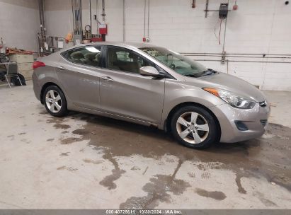 Lot #2992822464 2013 HYUNDAI ELANTRA GLS