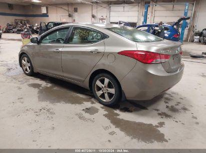 Lot #2992822464 2013 HYUNDAI ELANTRA GLS