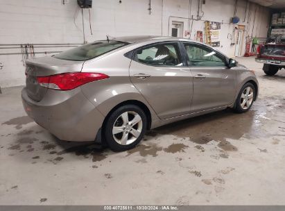 Lot #2992822464 2013 HYUNDAI ELANTRA GLS