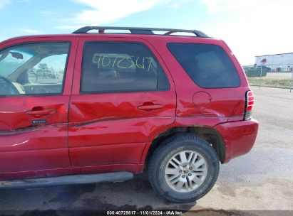 Lot #3051087235 2006 MERCURY MARINER LUXURY/PREMIER