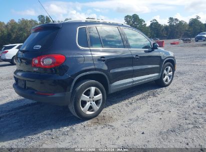 Lot #2995296259 2010 VOLKSWAGEN TIGUAN WOLFSBURG EDITION