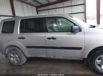 Lot #3053063906 2010 HONDA PILOT LX