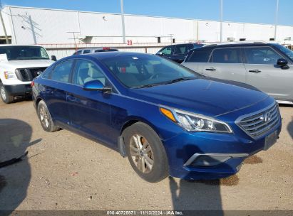 Lot #3035085025 2017 HYUNDAI SONATA SE