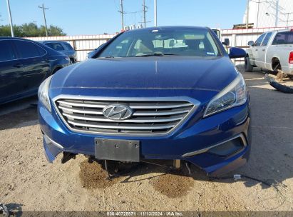 Lot #3035085025 2017 HYUNDAI SONATA SE