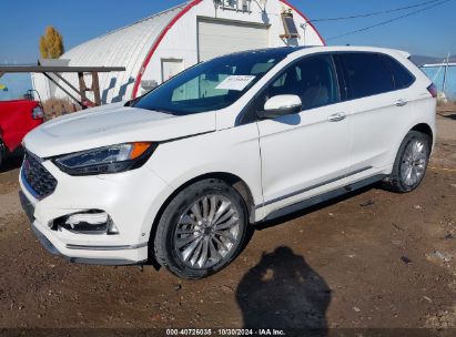 Lot #3054262415 2021 FORD EDGE TITANIUM