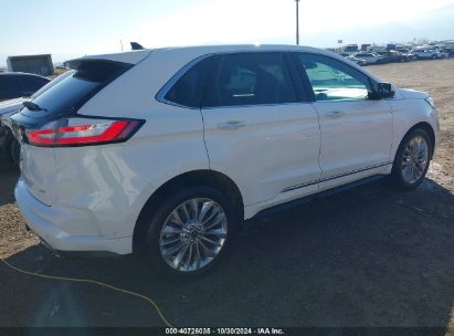 Lot #3054262415 2021 FORD EDGE TITANIUM