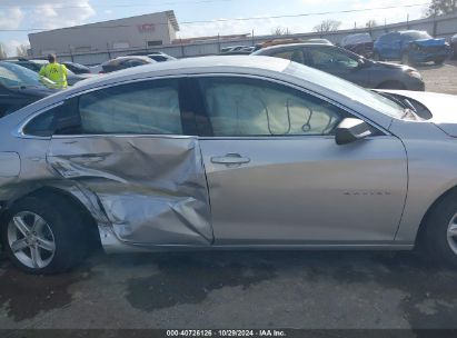 Lot #3053063903 2020 CHEVROLET MALIBU FWD LS