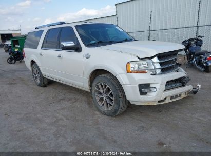 Lot #3054887982 2017 FORD EXPEDITION EL KING RANCH