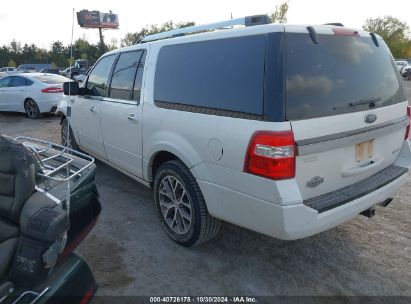 Lot #3054887982 2017 FORD EXPEDITION EL KING RANCH