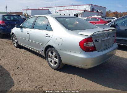 Lot #3005347027 2002 TOYOTA CAMRY SE