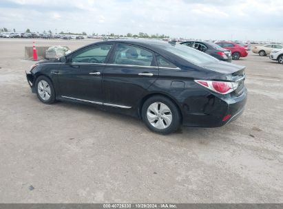 Lot #3056473088 2013 HYUNDAI SONATA HYBRID