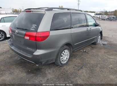 Lot #2995296216 2005 TOYOTA SIENNA LE