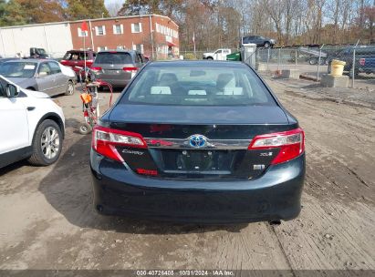 Lot #2997772230 2012 TOYOTA CAMRY HYBRID XLE