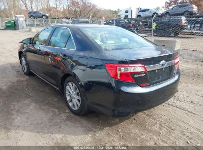 Lot #2997772230 2012 TOYOTA CAMRY HYBRID XLE