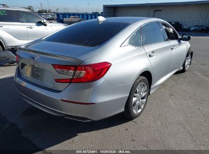 Lot #3035095007 2019 HONDA ACCORD LX