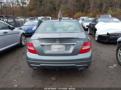 Lot #2995296207 2012 MERCEDES-BENZ C 300 LUXURY 4MATIC/SPORT 4MATIC