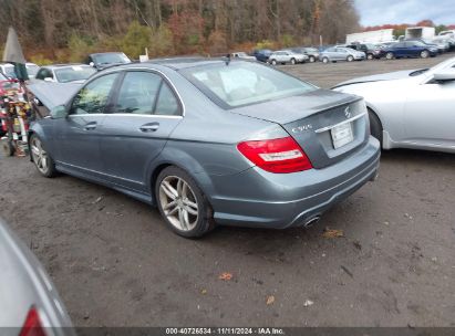 Lot #2995296207 2012 MERCEDES-BENZ C 300 LUXURY 4MATIC/SPORT 4MATIC