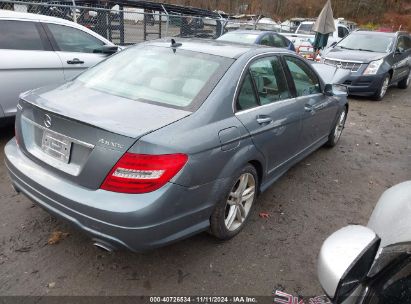 Lot #2995296207 2012 MERCEDES-BENZ C 300 LUXURY 4MATIC/SPORT 4MATIC