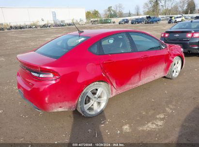 Lot #2995296502 2013 DODGE DART LIMITED/GT