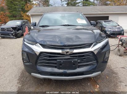 Lot #2992822447 2021 CHEVROLET BLAZER AWD 2LT