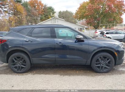 Lot #2992822447 2021 CHEVROLET BLAZER AWD 2LT