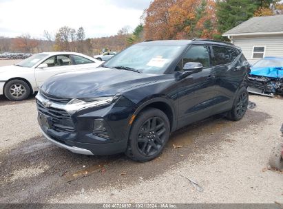 Lot #2992822447 2021 CHEVROLET BLAZER AWD 2LT