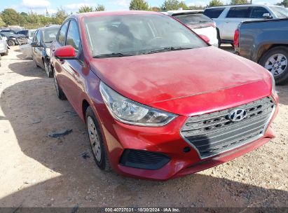 Lot #2992822449 2022 HYUNDAI ACCENT SE