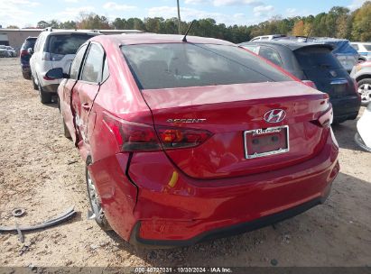 Lot #2992822449 2022 HYUNDAI ACCENT SE