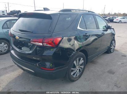 Lot #2995296488 2022 CHEVROLET EQUINOX AWD LT