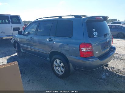 Lot #2992822443 2003 TOYOTA HIGHLANDER LIMITED V6