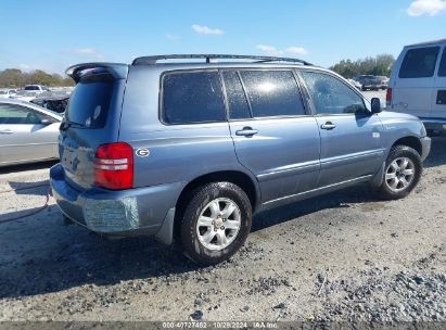 Lot #2992822443 2003 TOYOTA HIGHLANDER LIMITED V6