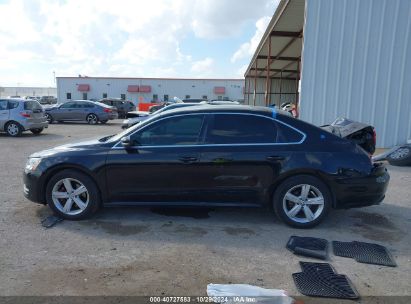 Lot #2997781464 2013 VOLKSWAGEN PASSAT 2.5L SE