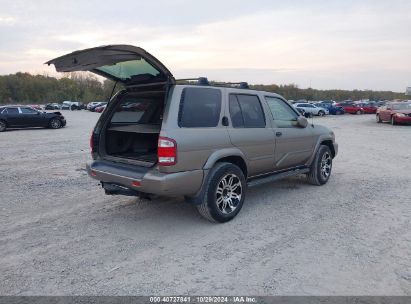 Lot #3035074076 2003 NISSAN PATHFINDER LE