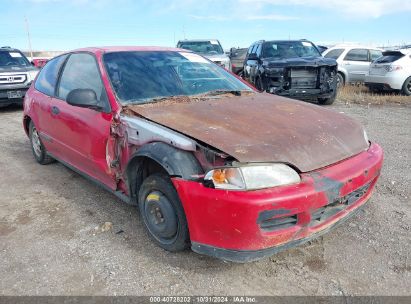 Lot #3035089744 1992 HONDA CIVIC VX