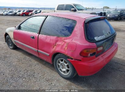 Lot #3035089744 1992 HONDA CIVIC VX