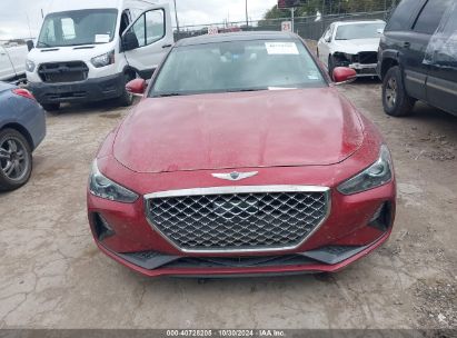 Lot #3037530117 2019 GENESIS G70 2.0T ADVANCED