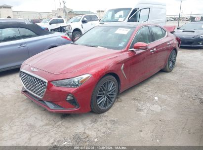 Lot #3037530117 2019 GENESIS G70 2.0T ADVANCED