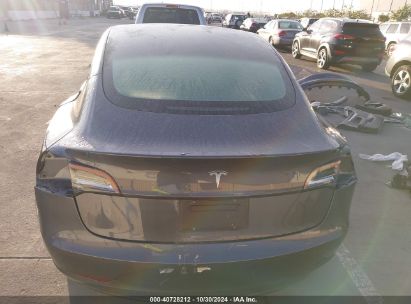 Lot #2992832579 2022 TESLA MODEL 3 REAR-WHEEL DRIVE