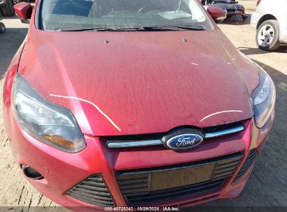 Lot #2995296464 2013 FORD FOCUS TITANIUM