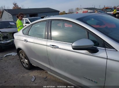 Lot #3052076360 2018 FORD FUSION HYBRID SE