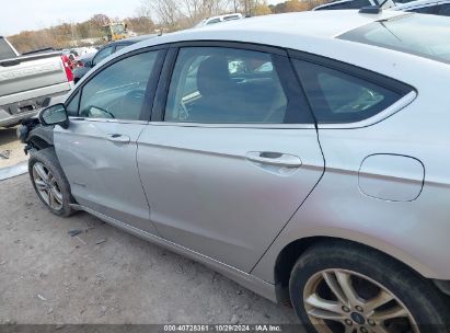 Lot #3052076360 2018 FORD FUSION HYBRID SE