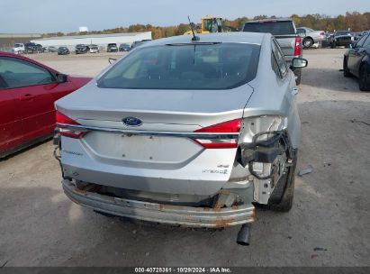 Lot #3052076360 2018 FORD FUSION HYBRID SE