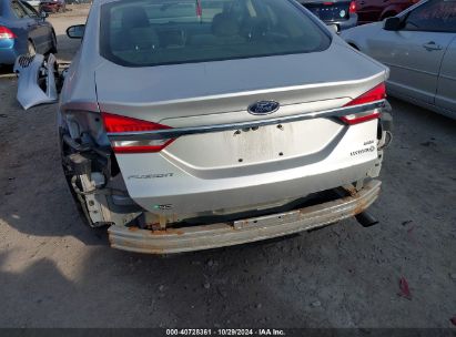 Lot #3052076360 2018 FORD FUSION HYBRID SE